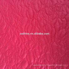 100% polyester fabric,quilting coat lining fabric with embroidered for winter